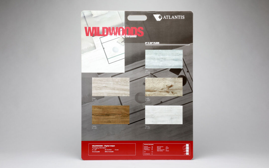 Ceramic Tile Inkjet Sample Board B