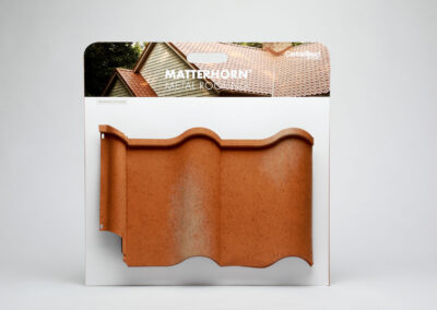 Metal Roof Sample Board Side A