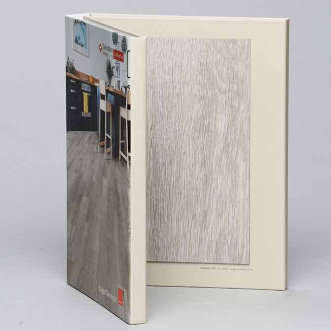 architectural folders for building material samples