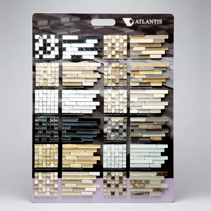 ceramic tile sample boards