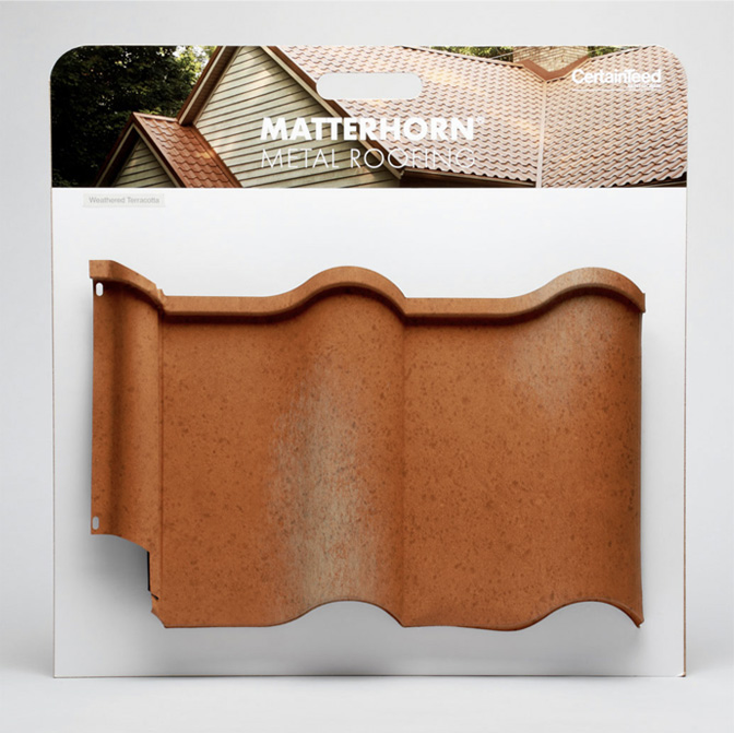 roofing sample boards
