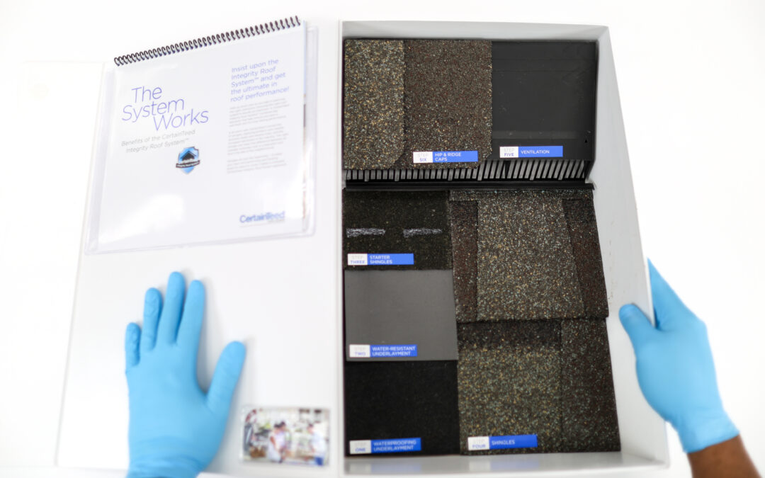 The Integrity Roofing System Sales Kit